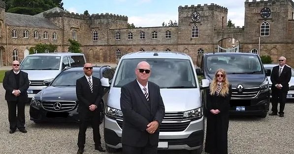 Gary and the GQ Cars team with the cars